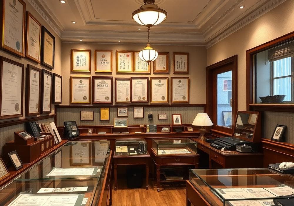 Showroom interior