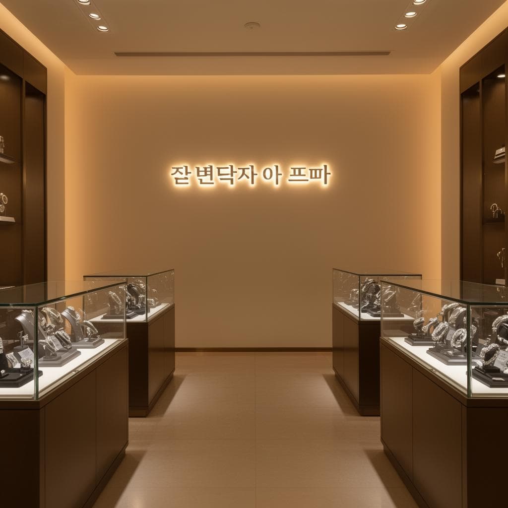 Samdeok showroom interior